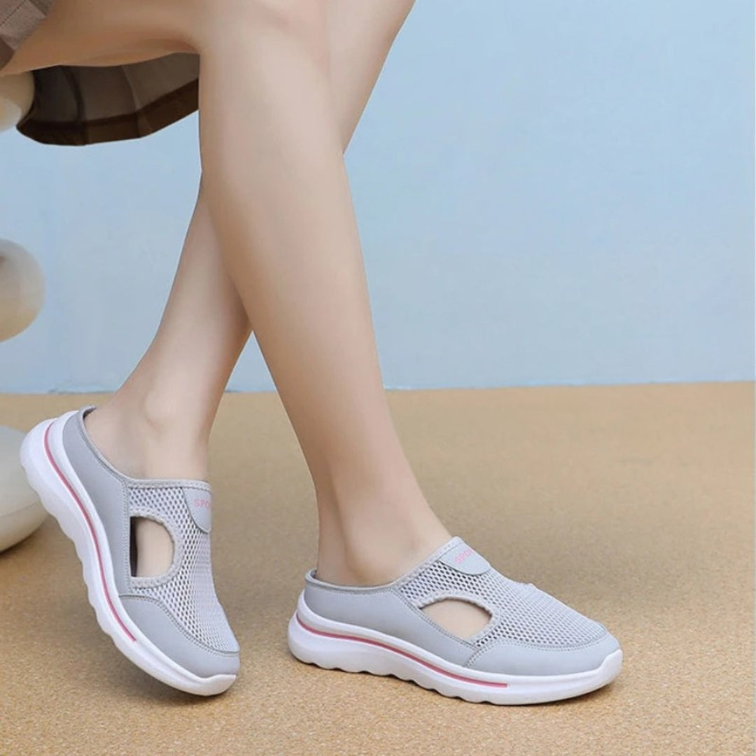AETOS Women's Pink Lightweight Orthopedic Breezeback Shoes...