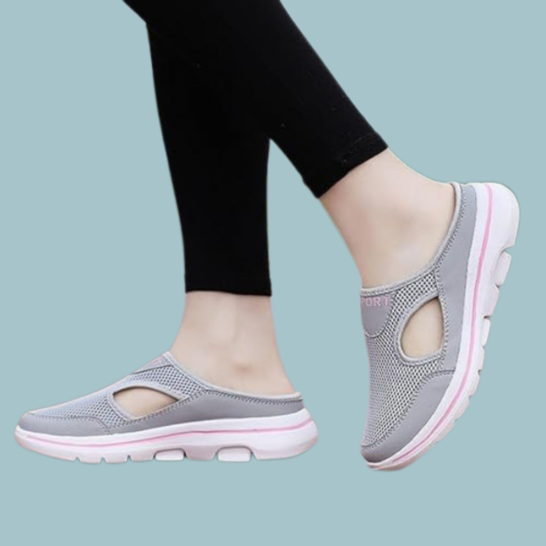 AETOS Women's Pink Lightweight Orthopedic Breezeback Shoes...