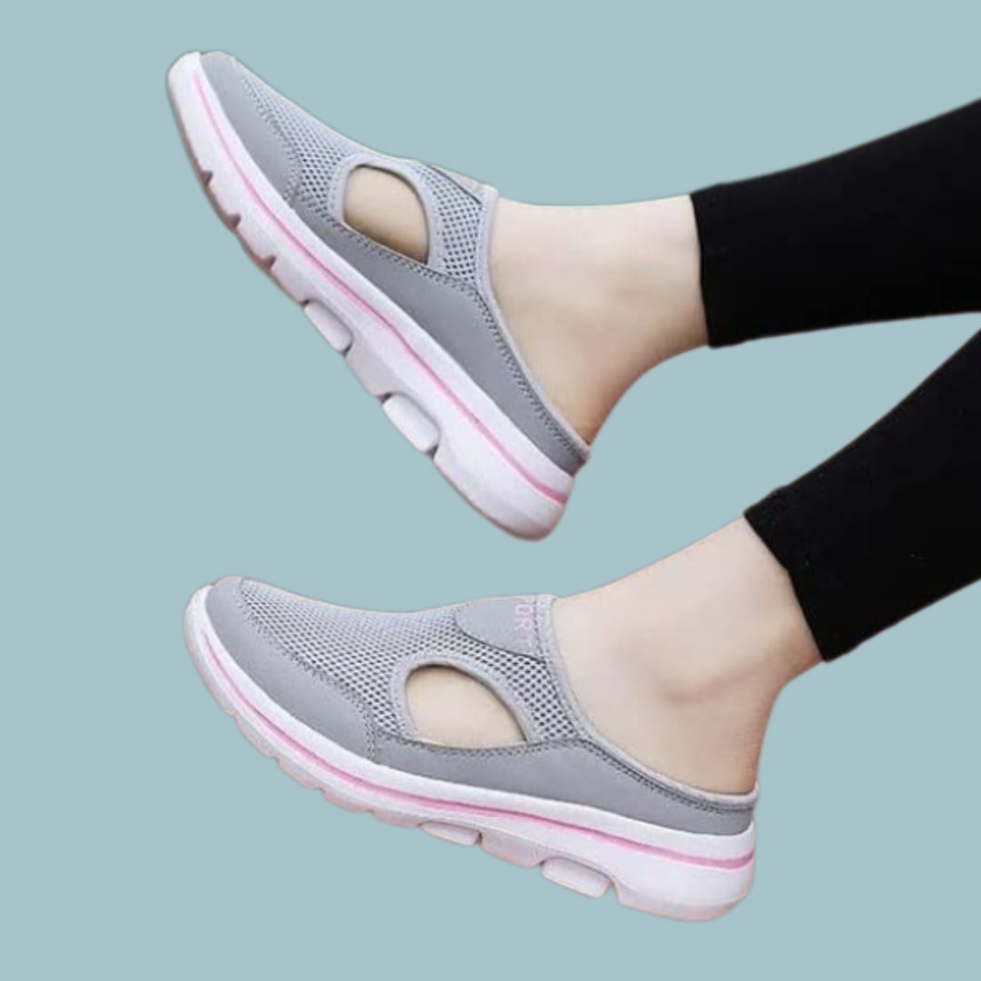 AETOS Women's Pink Lightweight Orthopedic Breezeback Shoes...