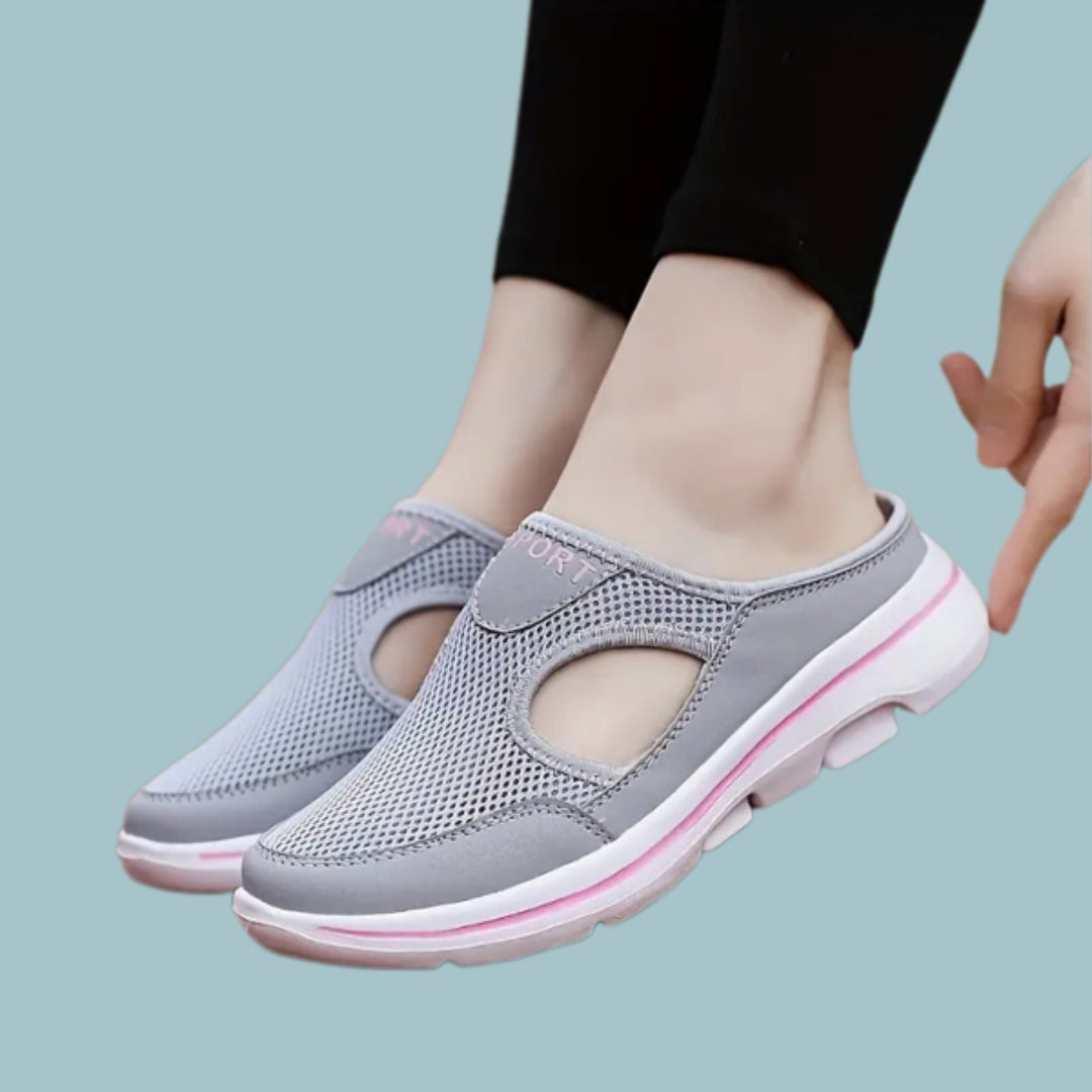 AETOS Women's Pink Lightweight Orthopedic Breezeback Shoes...