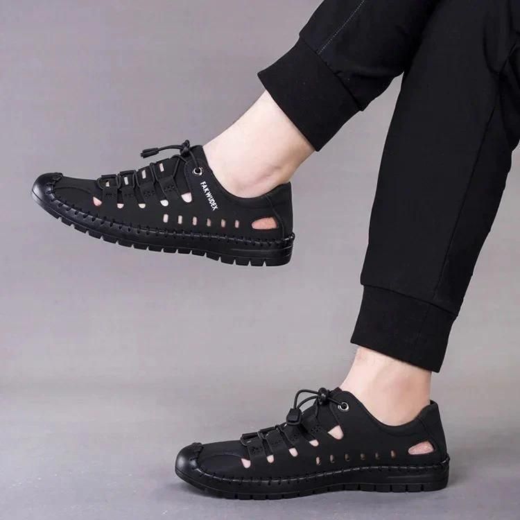 Aetos Men's Black Casual Shoes