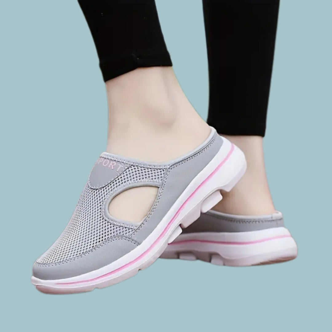 AETOS Women's Pink Lightweight Orthopedic Breezeback Shoes...