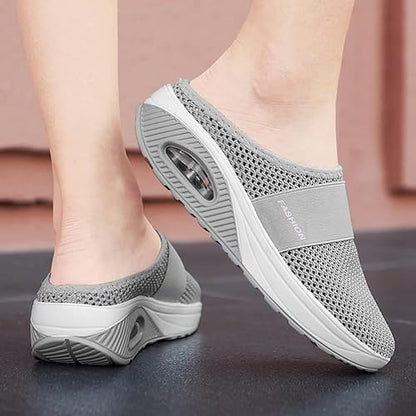 Aetos Breathable Women's Air Cushion Sports Grey Chunky Sandal
