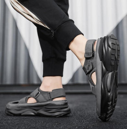 Aetos Men's Non-Slip Casual Sport Breathable Fabric Upper Sandal.