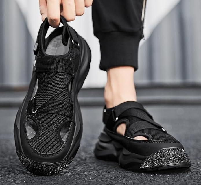 Aetos Men's Non-Slip Casual Sport Breathable Fabric Upper Sandal.