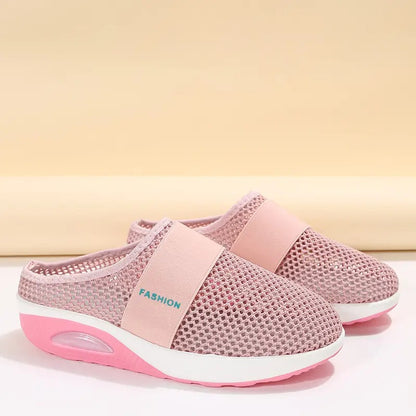 Aetos Breathable Women's Pink Air Cushion Sports Chunky Sandal