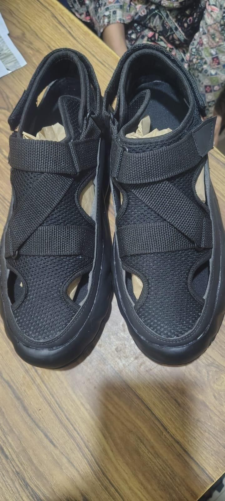 Aetos Men's Non-Slip Casual Sport Breathable Fabric Upper Sandal.