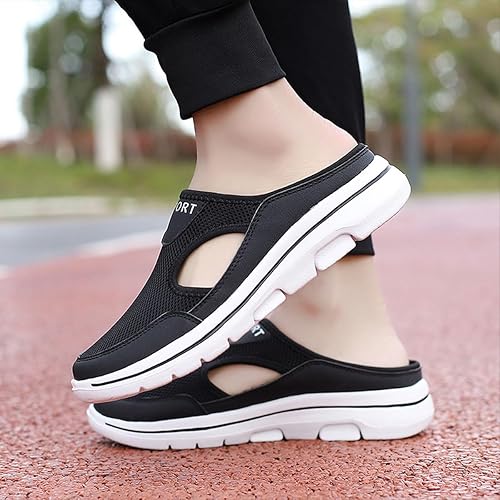 Aetos Men's Black Lightweight Orthopedic Breezeback Shoes...