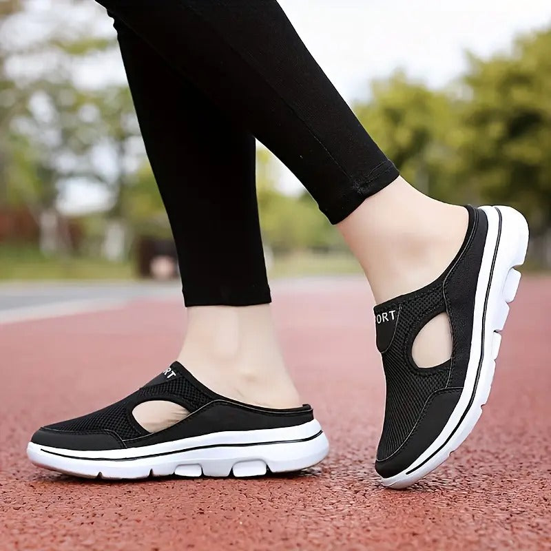 Aetos Men's Black Lightweight Orthopedic Breezeback Shoes...