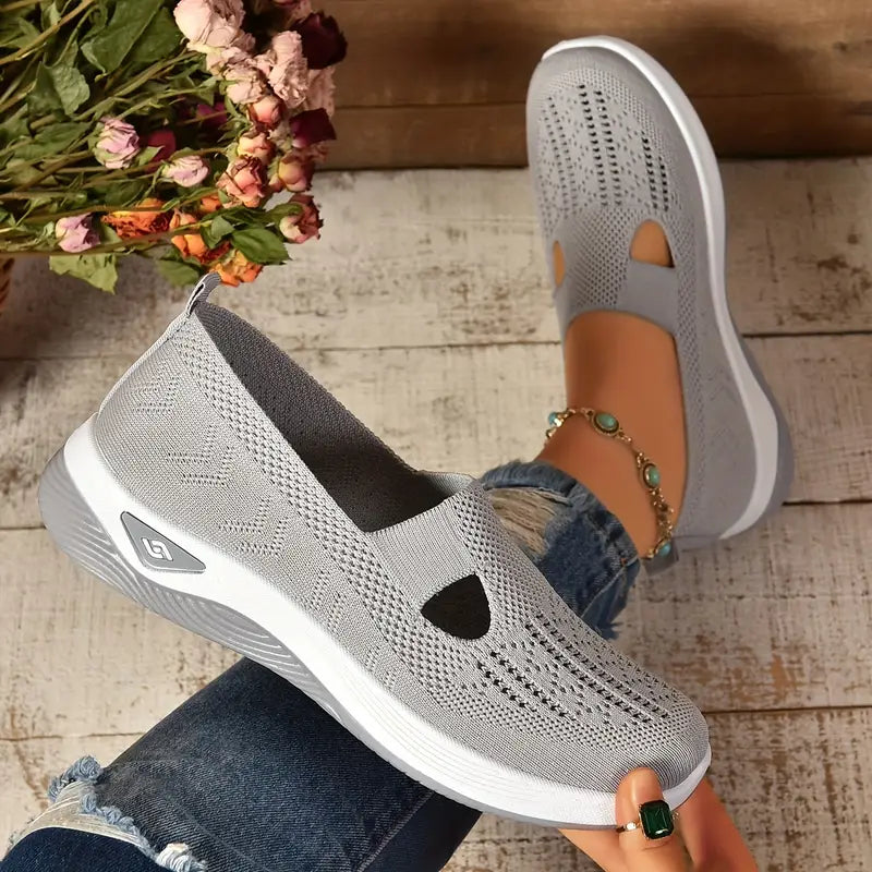 Aetos Women's Grey Walk Ease Sandals