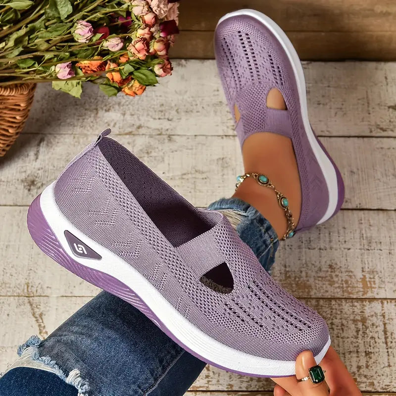 Aetos Women's Lavender Walk Ease Sandals