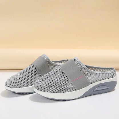 Aetos Breathable Women's Air Cushion Sports Grey Chunky Sandal